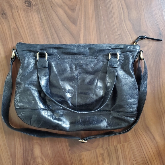 2 HOBO black leather purses - Picture 4 of 7